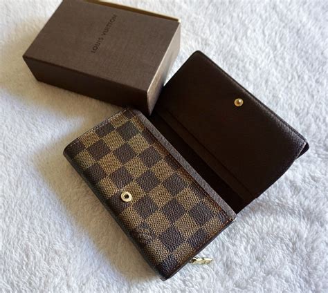 louis vuitton damier ebene wallet price|louis vuitton damier graphite wallet.